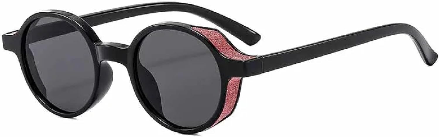 

Классические модные роскошные овальные солнцезащитные очки для женщин и мужчин, трендовые, для путешествий и вождения, солнцезащитные очки с защитой от УФ-излучения UV400 TKKTLLT, Black Gray