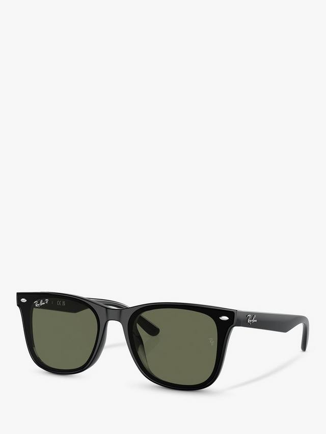 

Мужские поляризованные прямоугольные солнцезащитные очки rb4420 Ray-Ban, черный