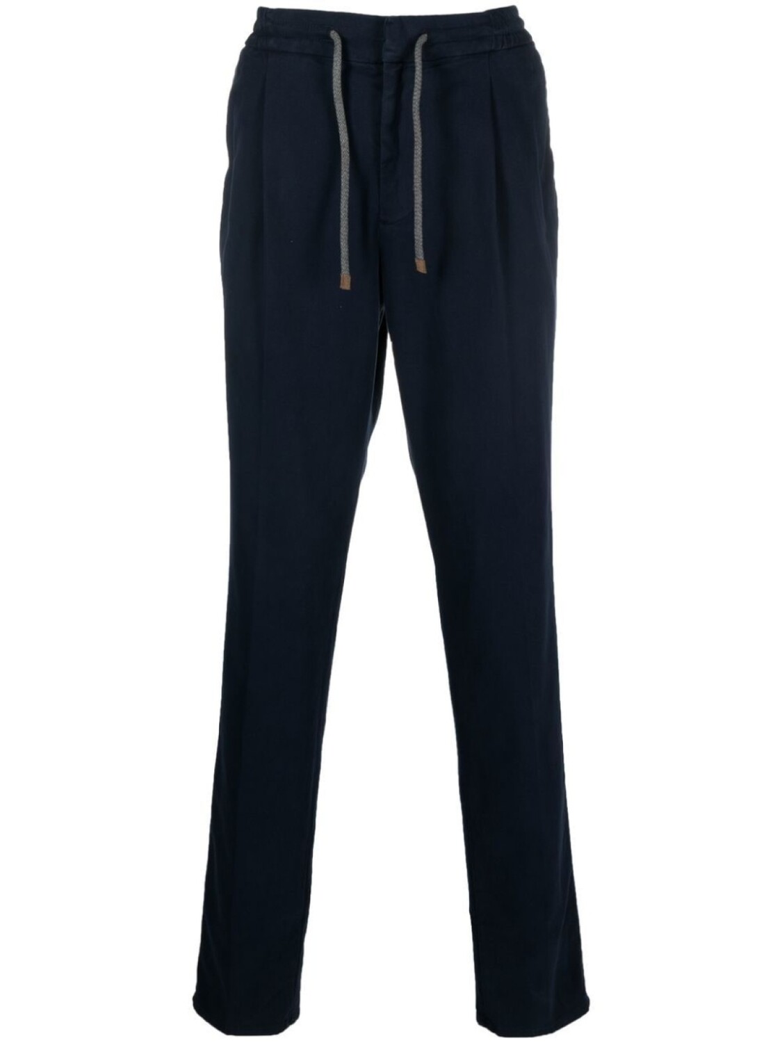 

Brunello Cucinelli брюки чинос с кулиской, синий