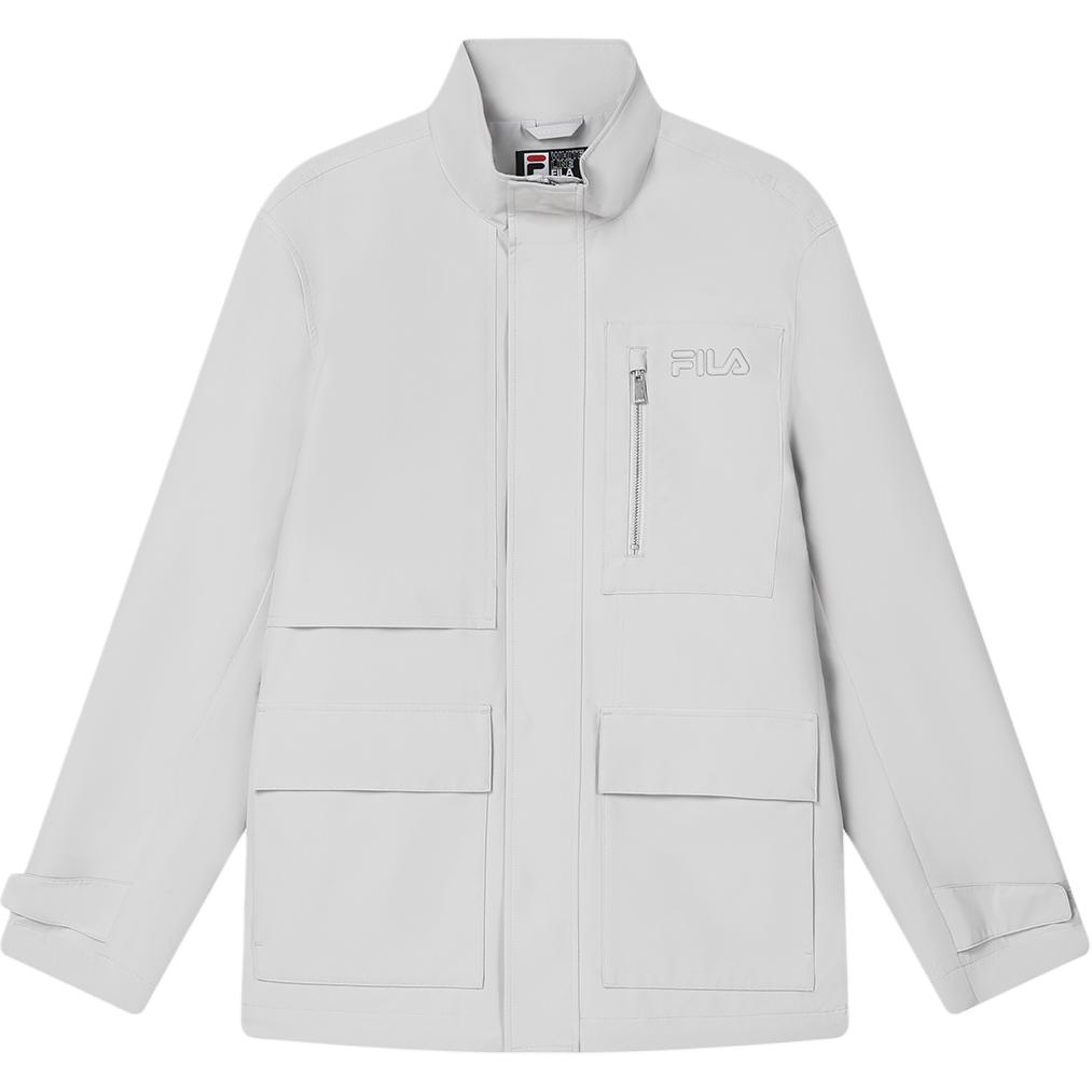

Мужская стеганая куртка из пряжи Mist Gray FILA, Mist Yarn Gray