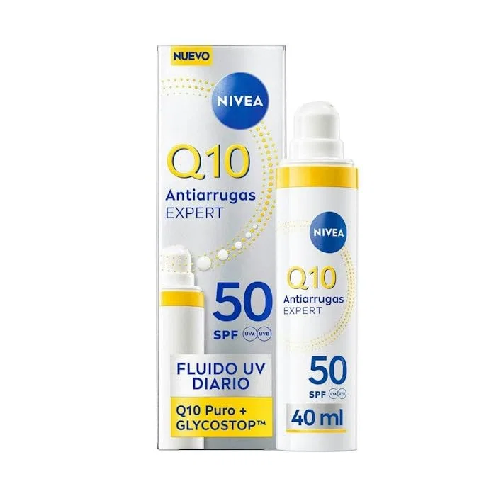 Флюид Nivea — Дневной УФ- для лица «Q10 Expert Everyday» SPF 50 от, 40 мл