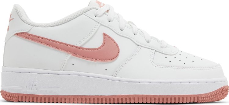 

Кроссовки Air Force 1 GS 'White Red Stardust', белый