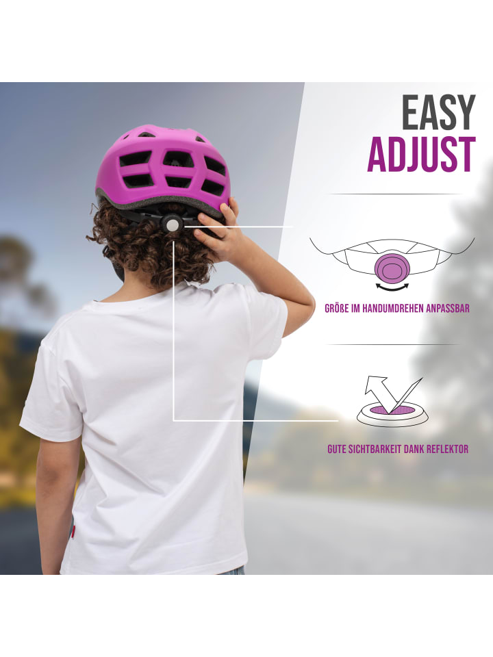 

Apollo Детский велосипедный шлем "Kids Multisport Helmet" в розовом цвете с градиентом