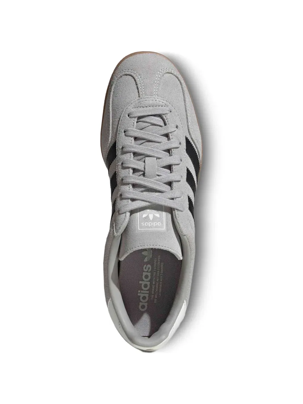 Кроссовки Gazelle для дома Adidas, серый — фото 3