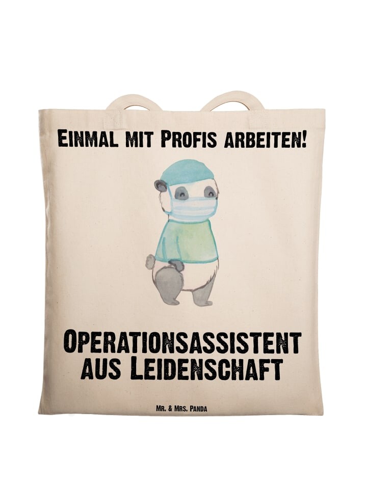 

Сумка Mr. & Mrs. Panda Tragetasche Operationsassistent Leidenschaft mi..., кремовый