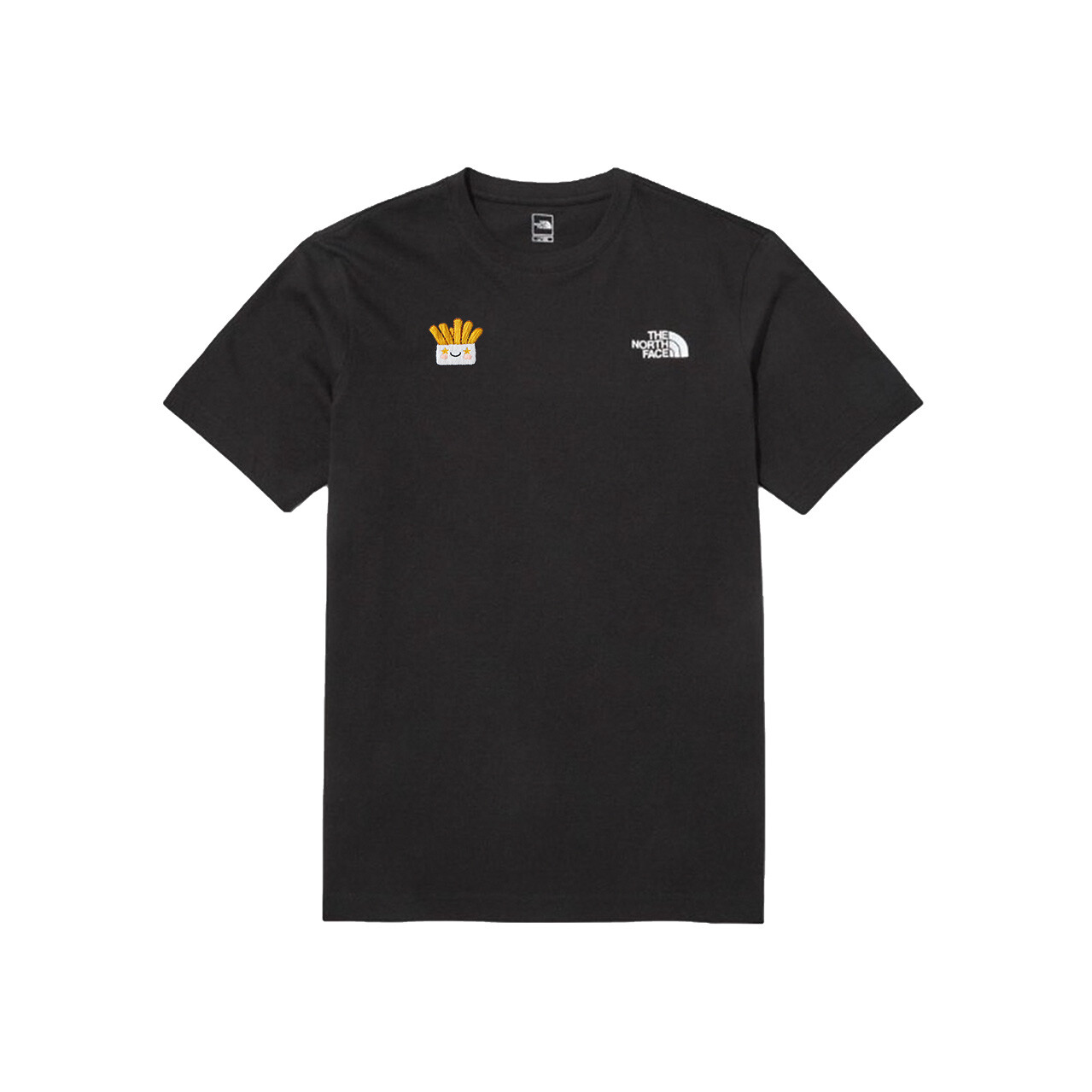 

Футболка унисекс черная The North Face, черный