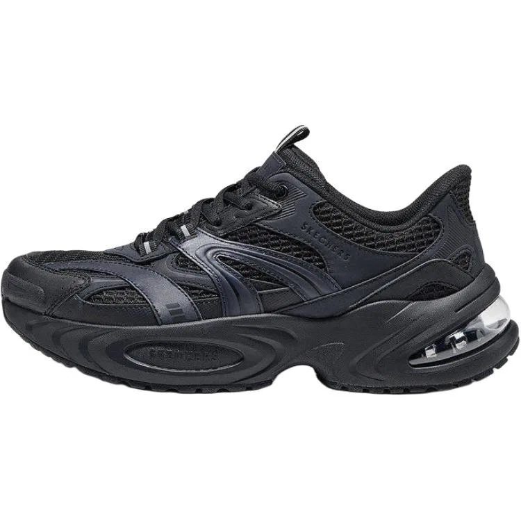 Кроссовки на толстой подошве Skechers UNO RYZE черные