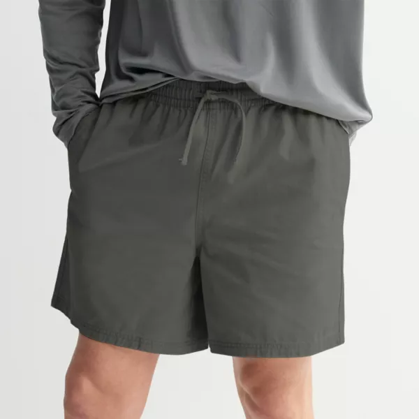 

Мужские шорты 6 дюймов с энзимной обработкой Trinity Coast, цвет asphalt