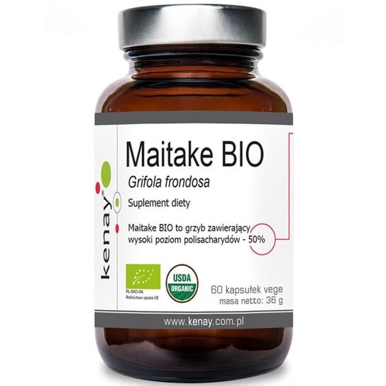 

KenayAg Maitake Bio 60 растительных капсул