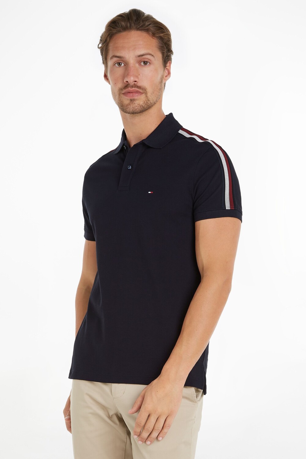 

Рубашка поло Shadow Regular fit Tommy Hilfiger, синий