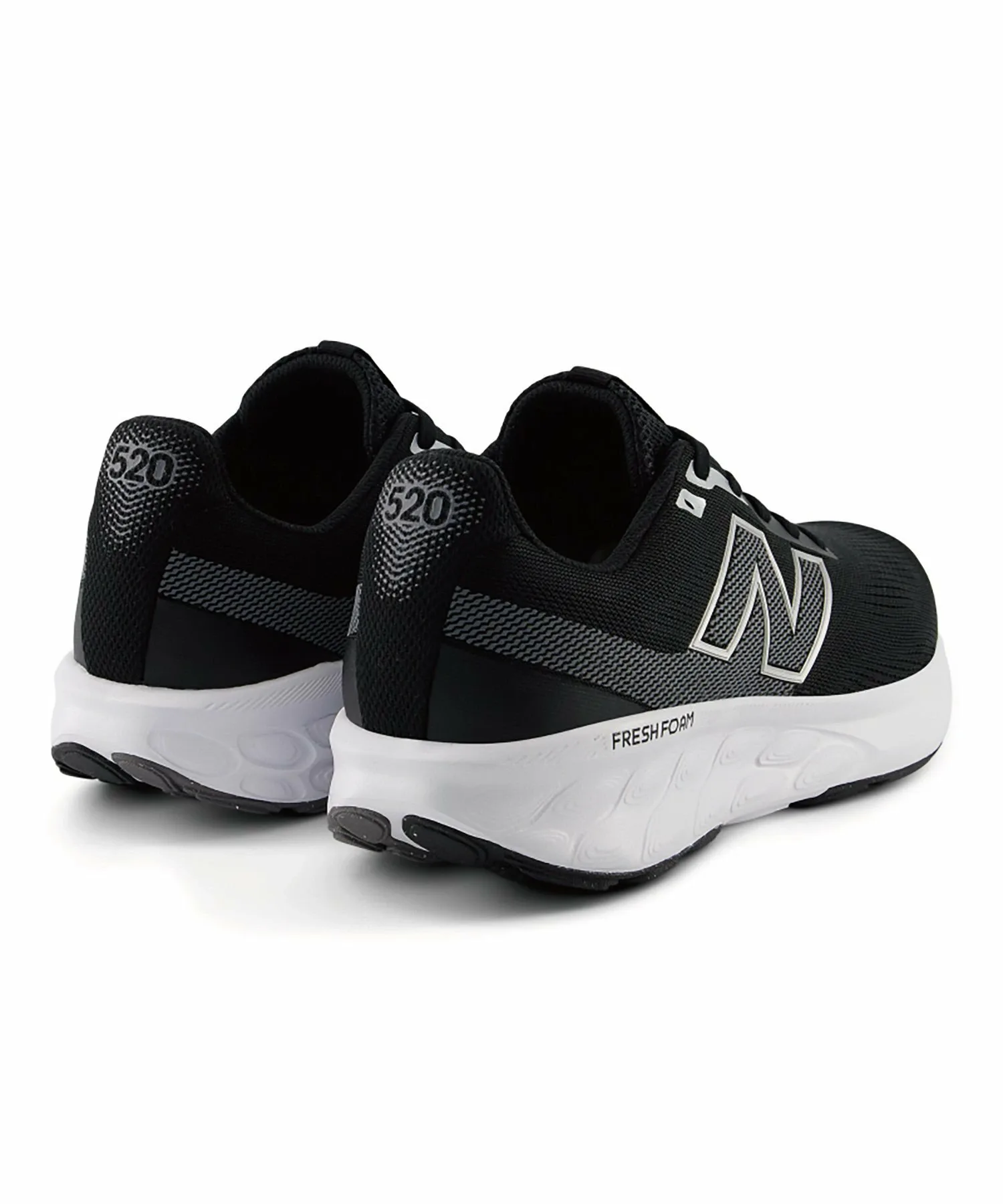 Мужские кроссовки NB M520 4E LK9 New Balance, Black/White — фото 4