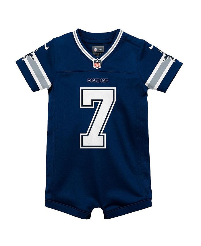 Комбинезон Trevon Diggs темно-синего цвета для мальчиков и девочек Dallas Cowboys Game, трикотаж Nike, синий — фото 2