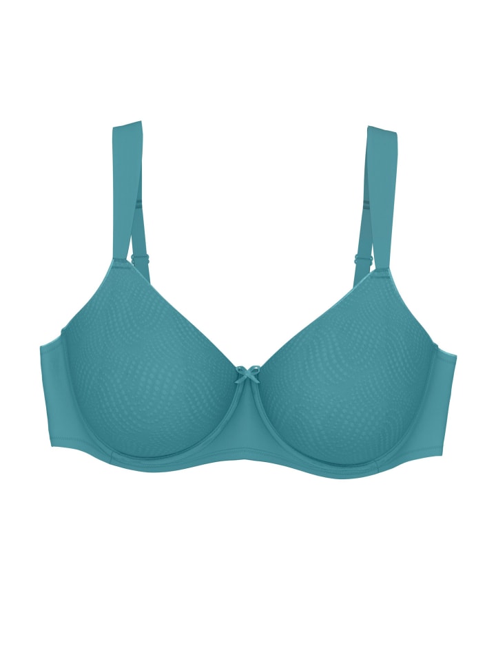 

Бюстгальтер-минимер Essential Minimizer T в цвете Quiet turquoise Triumph