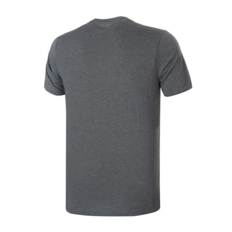 Футболка Adidas Dark Heather Gray — фото 3
