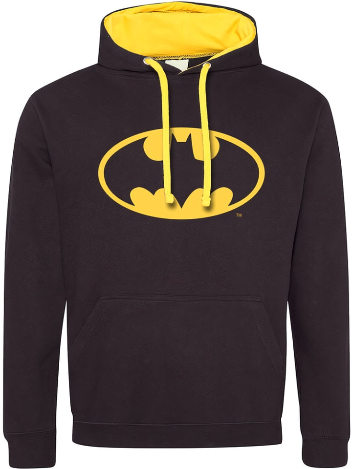 

Толстовка Logo Hoodie черного цвета Batman