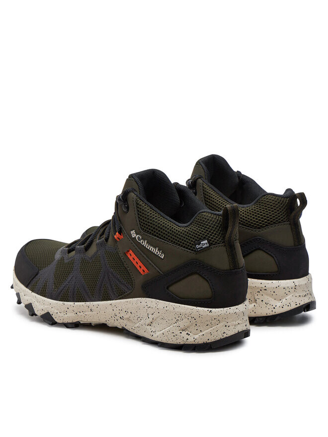 Треккинговые ботинки Columbia Peakfreak II Mid Outdry 2100691, зеленый — фото 3