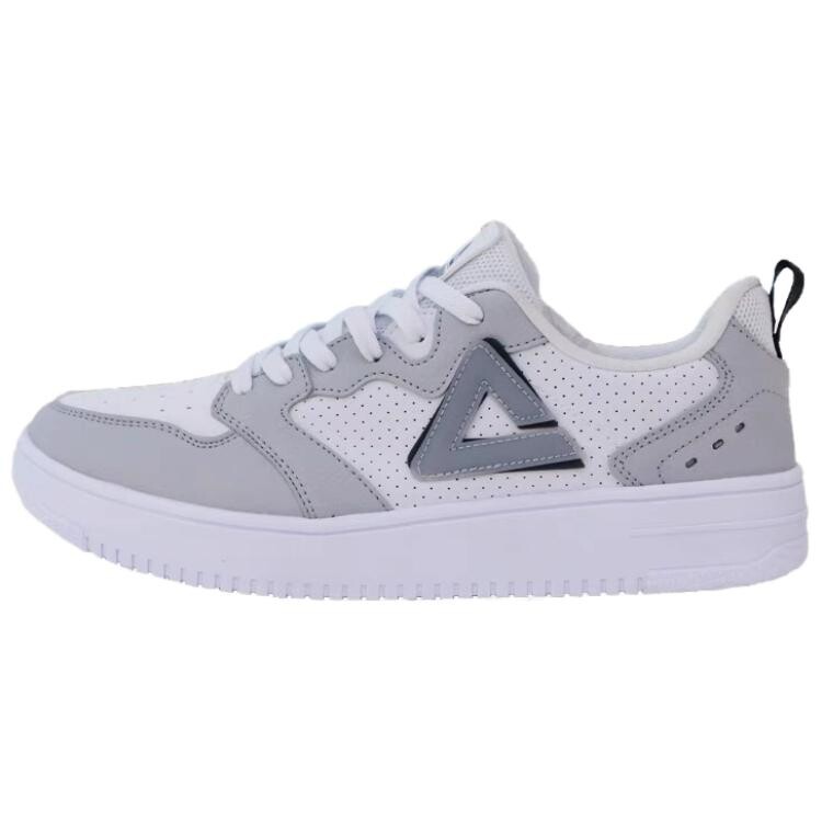 

Кроссовки PEAK Skateboarding Shoes Men Low-top Gray/White, серый/белый