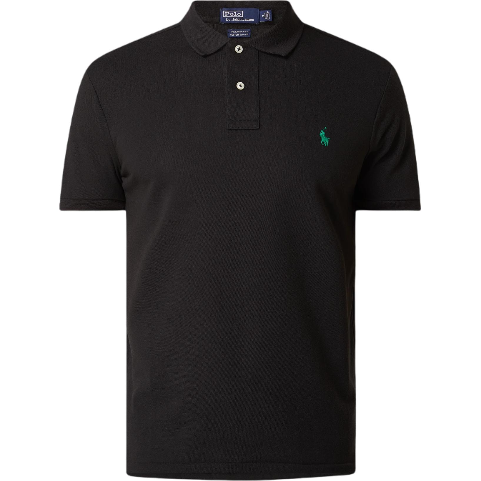 

Футболка поло мужская черная Polo Ralph Lauren