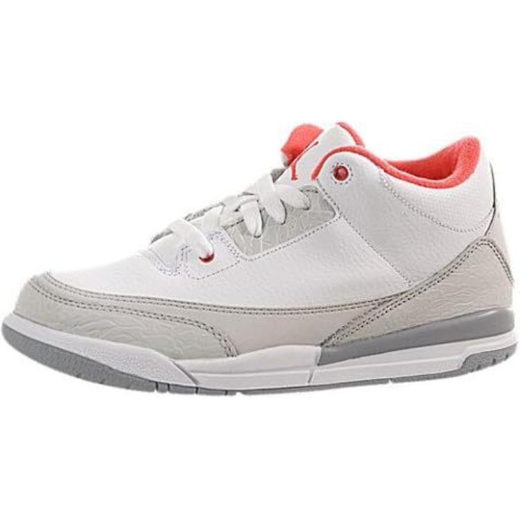 Баскетбольные кроссовки Air 3 Kids Preschool Jordan, белый