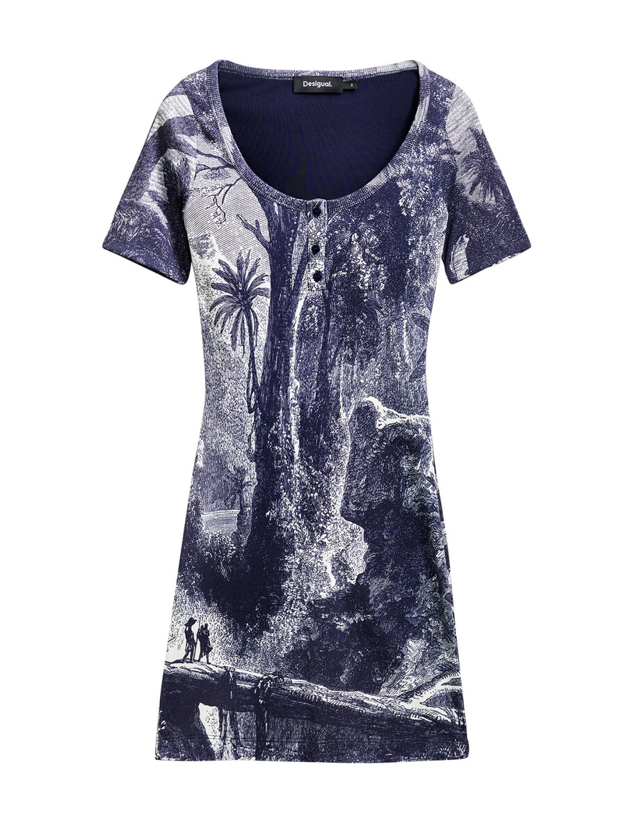 

Платье Desigual Mr. Christian, темно-синий