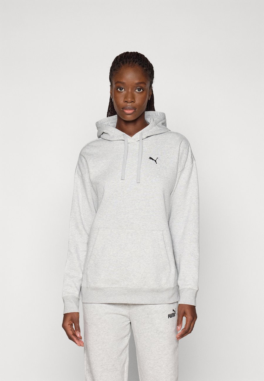 

Худи Puma RELAXED HOODIE , Light Gray Heather/Mottled Light Grey