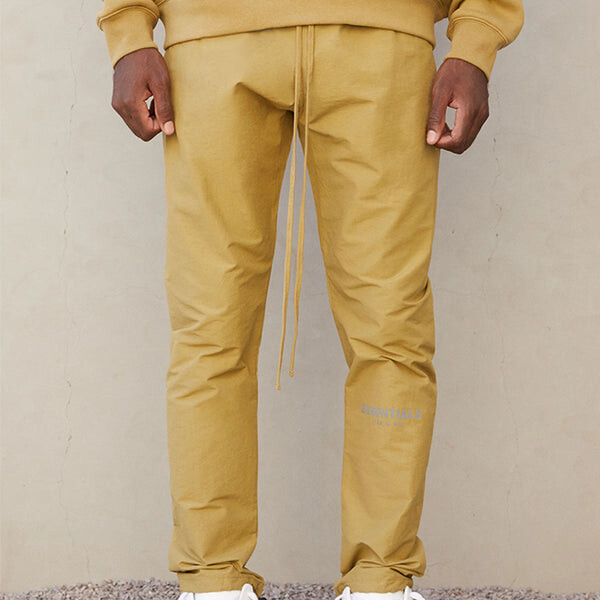Брюки fw21 track pant 'amber' Fear Of God Essentials, бежевый — фото 4