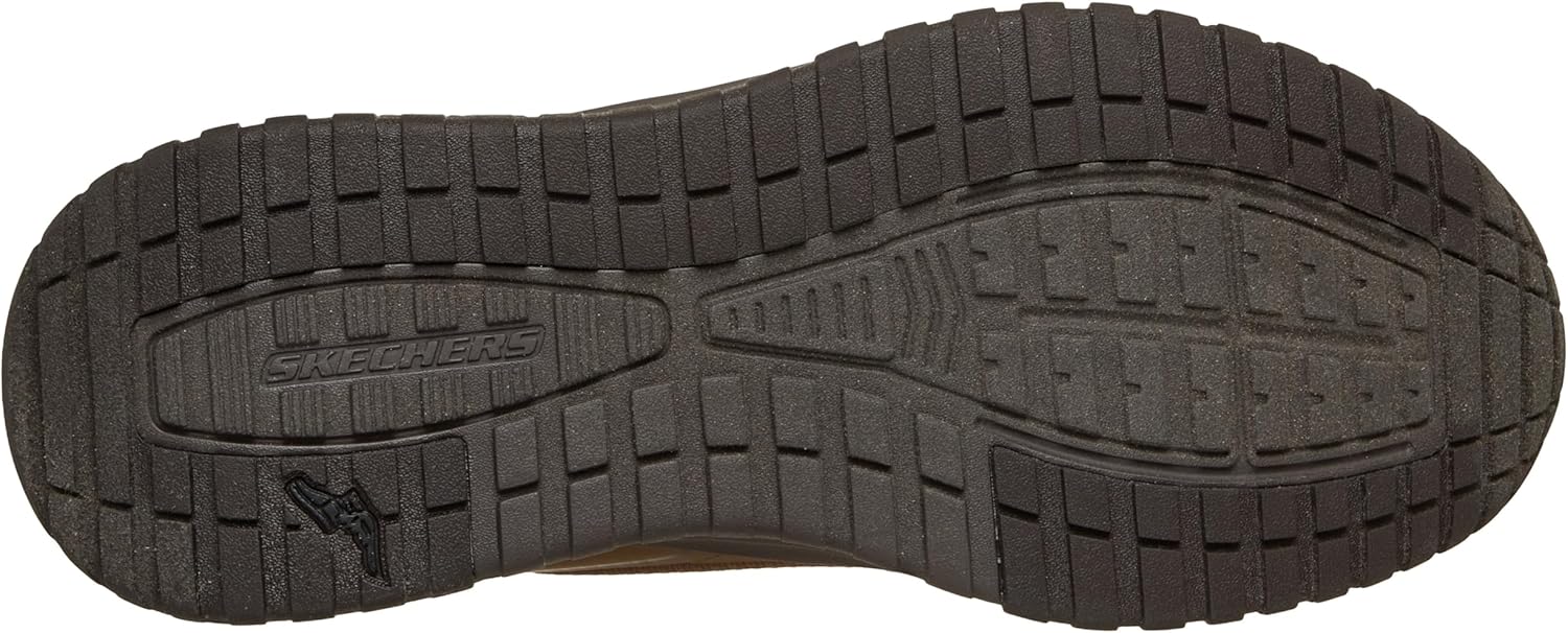 Мужские водонепроницаемые кроссовки Skechers John Deere с вставкой Bungee и подошвой Goodyear, коричневый — фото 4