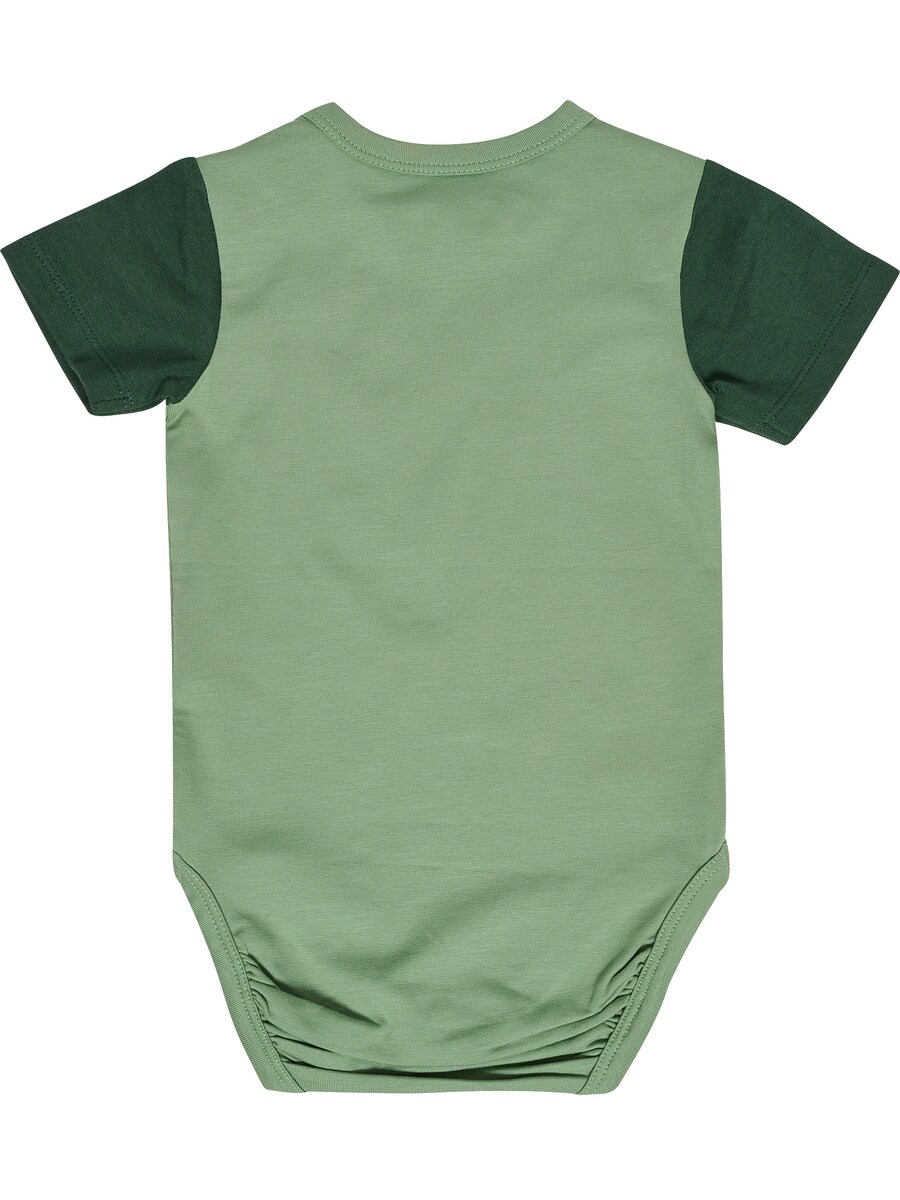 Комбинезон/боди Hummel, неоново-зеленый/темно-зеленый — фото 2