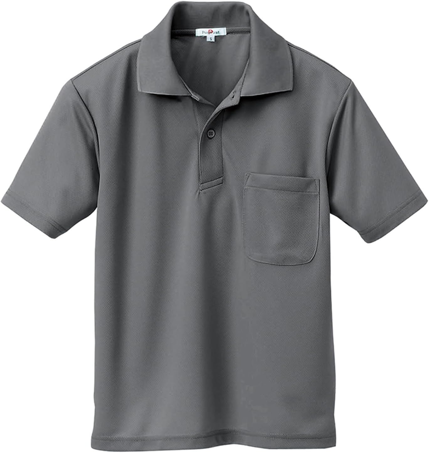 

Футболка-поло с коротким рукавом Aitoz из влагоотводящей и быстросохнущей ткани (для комфорта и прохлады) #AZ-10579, серый