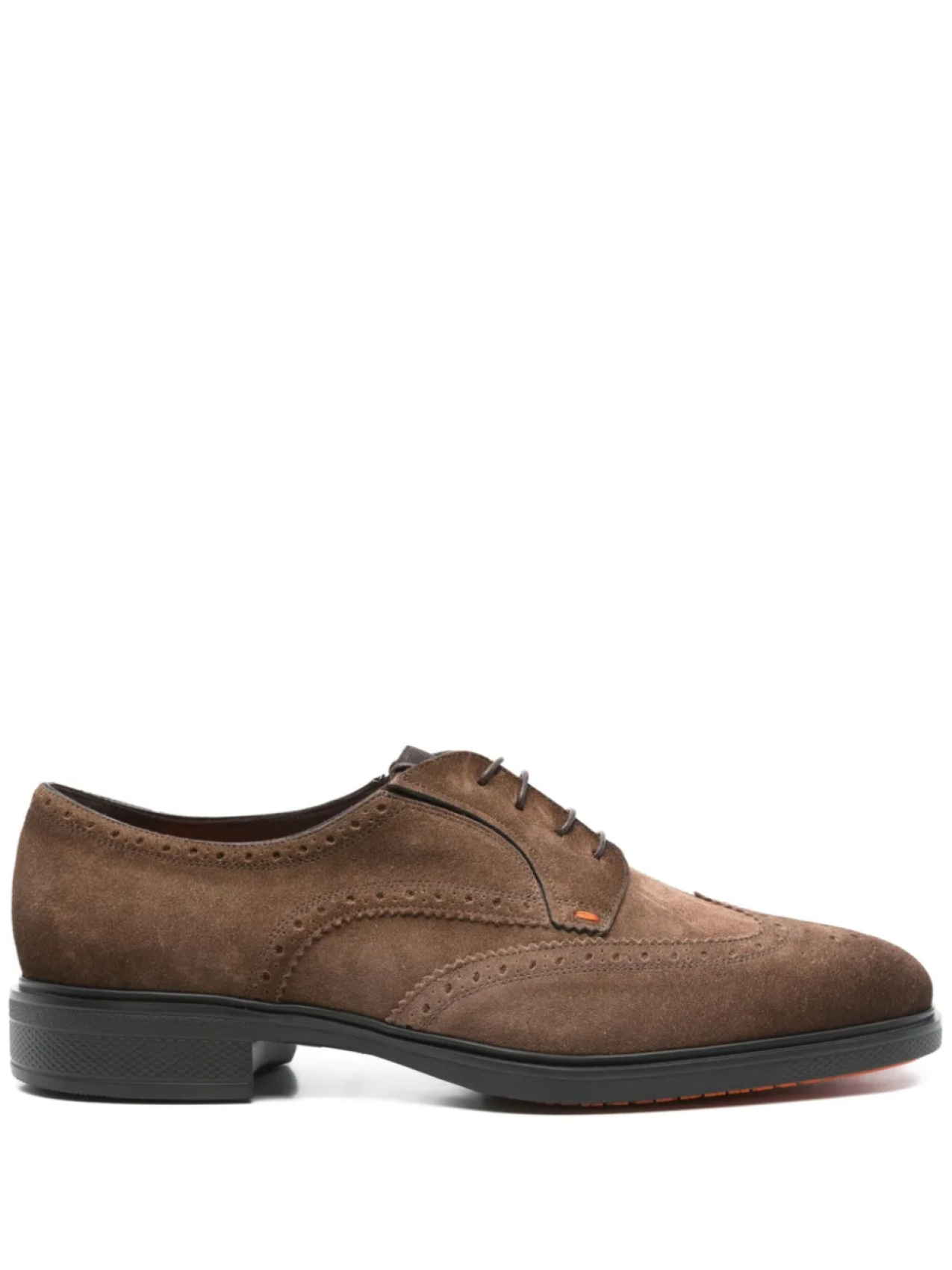 

Кожаные дерби Santoni, коричневый