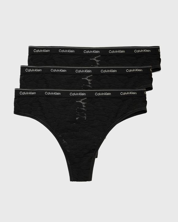 

Трусы Calvin Klein Underwear Wmns 3 Pack Brazilian (Low-Rise), цвет black/black/black