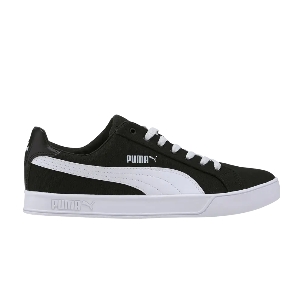 

Кроссовки Smash Vulc Canvas Puma, черный