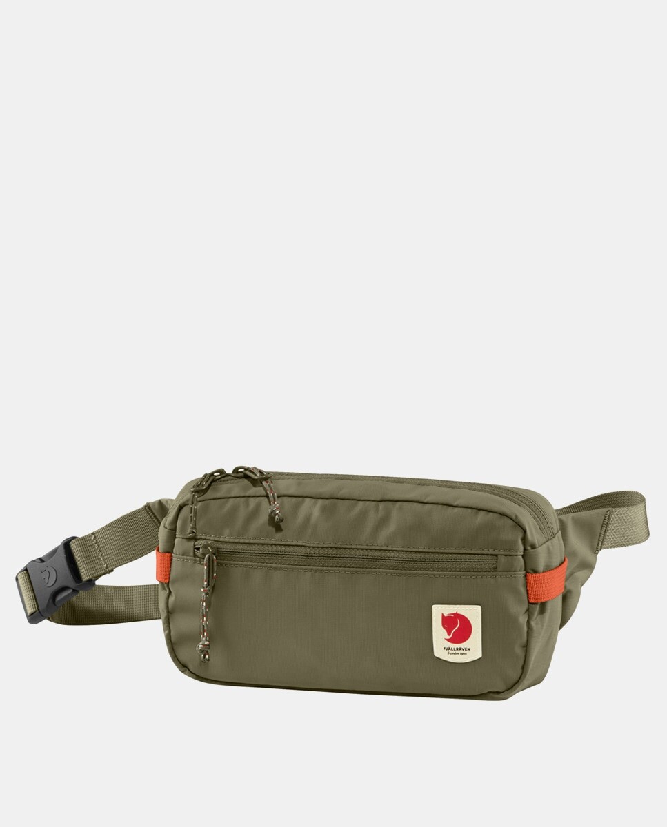 

Зеленая поясная сумка High Coast Hip Pack на молнии Fjällräven, зеленый