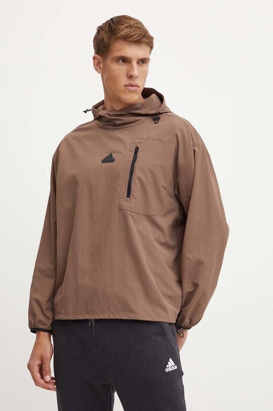 

Куртка City Escape adidas, коричневый