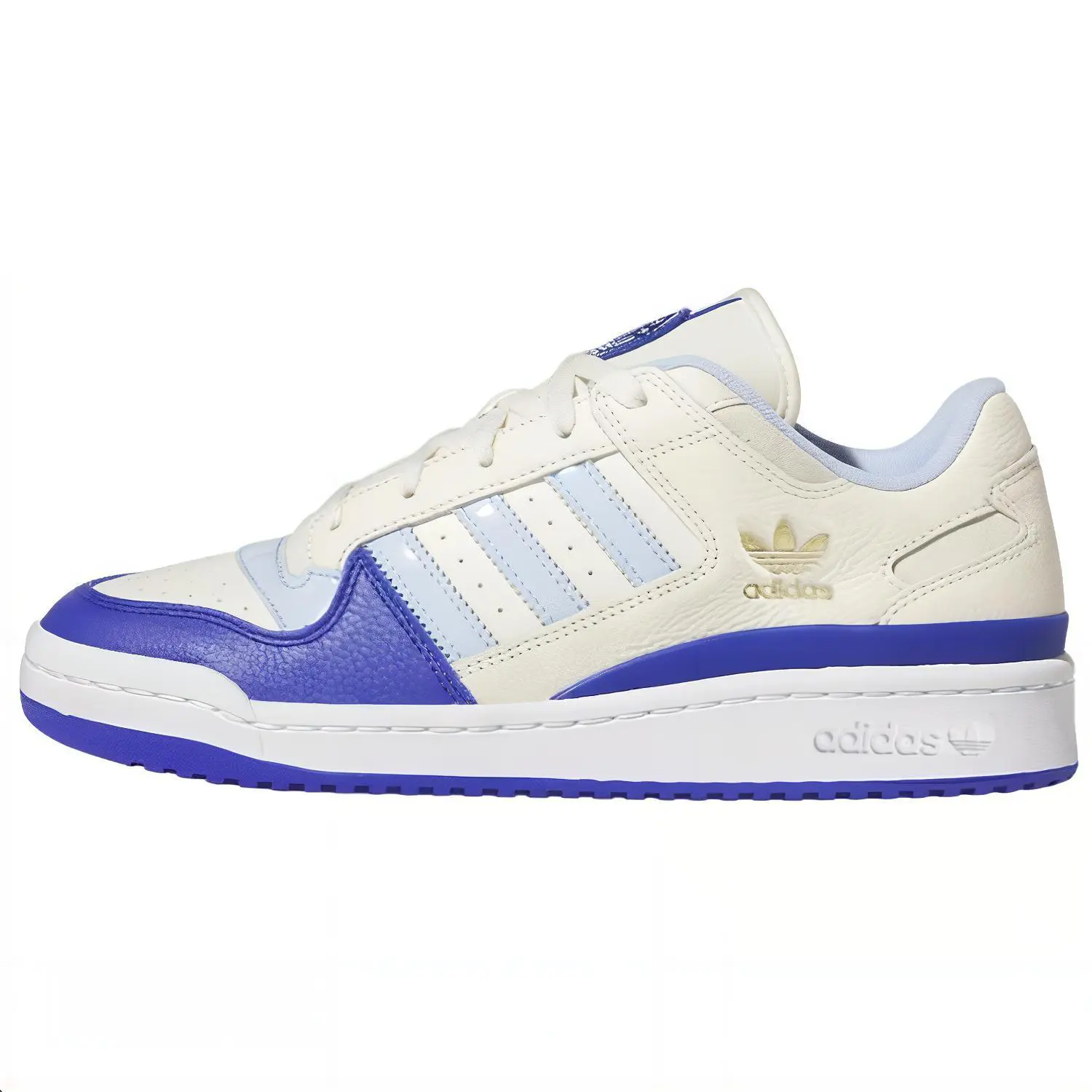 

Кроссовки Adidas Forum Low Classic Cream White Clear Sky Semi Lucid Blue, синий