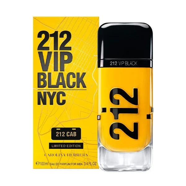 Парфюмерная вода для мужчин CAROLINA HERRERA 212 Vip Black CAB Edición Limitada 100 мл — фото 2