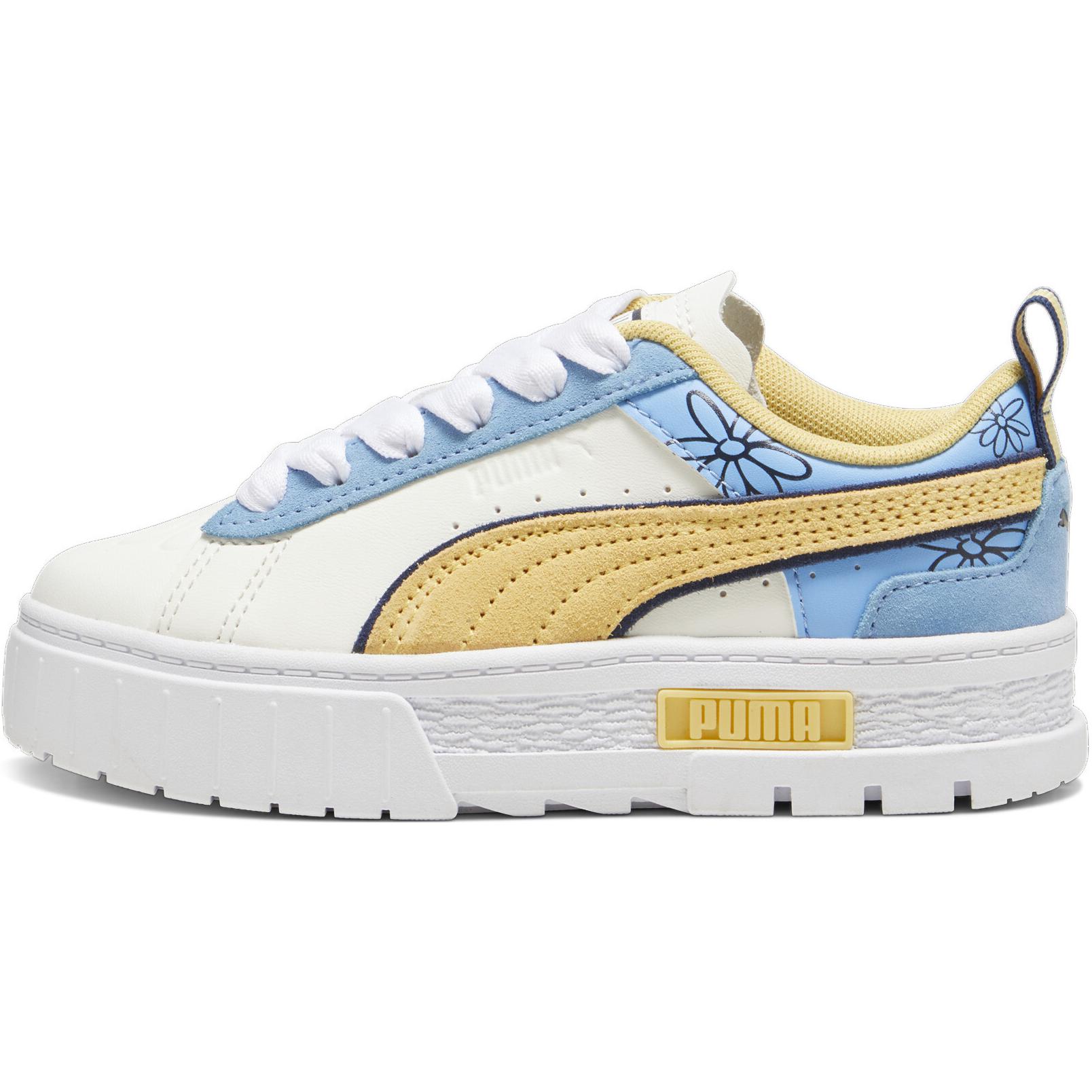 

PUMA Смурфики x Mayze низкие детские скейтбординг кроссовки white blue kids