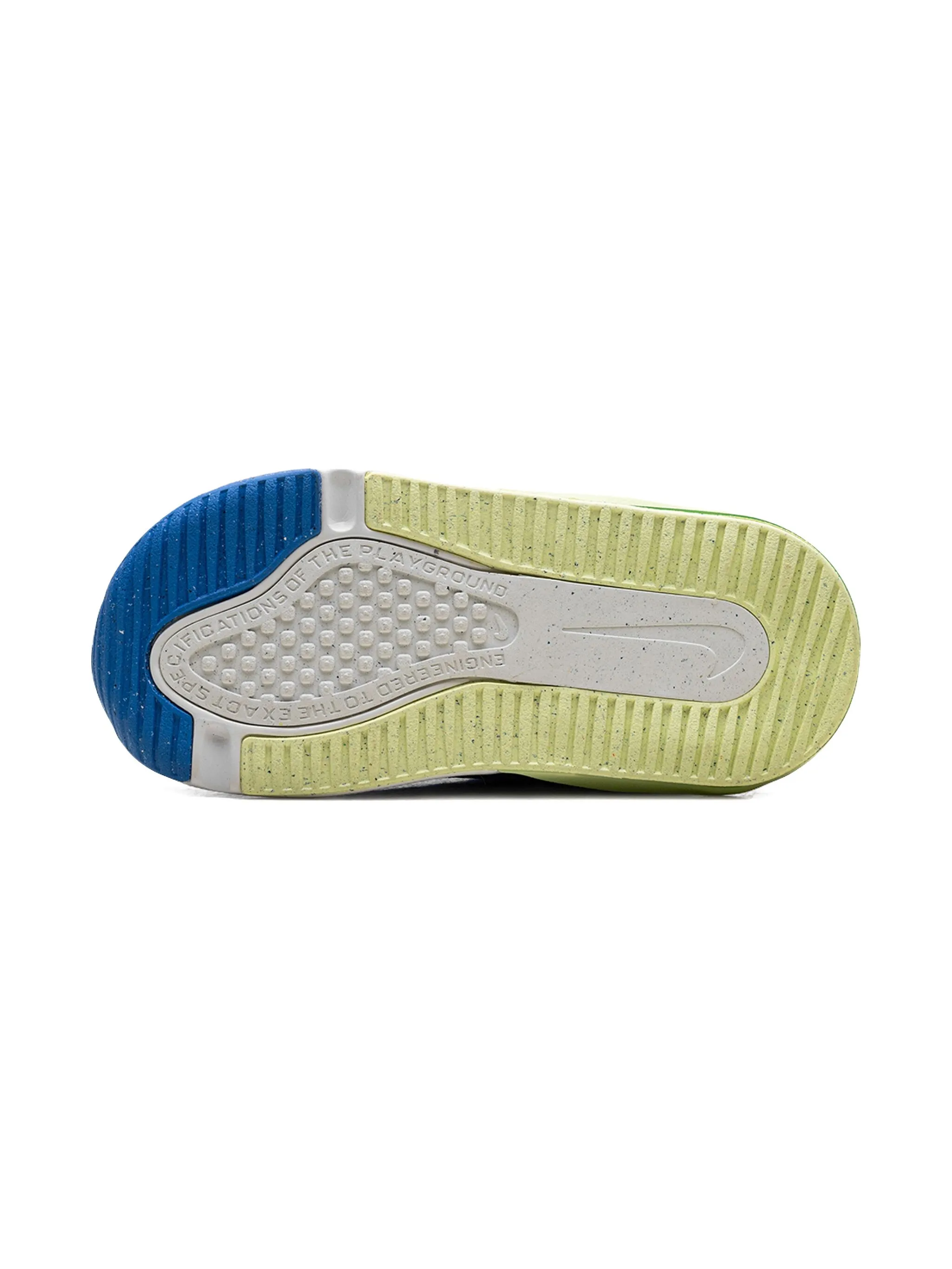 Кроссовки Air Max 270 Blue/Barely Volt Nike Kids, синий — фото 4