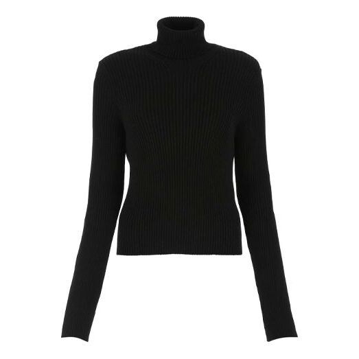 

Свитер ribbed printed free turtleneck sweater 'black' Balenciaga, черный