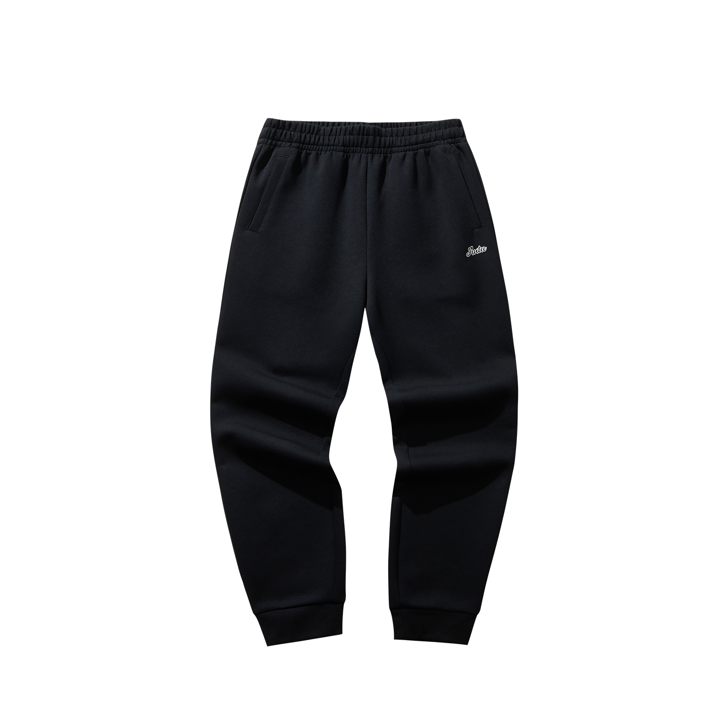 

ANTA Вязаные спортивные штаны женские базовые черные