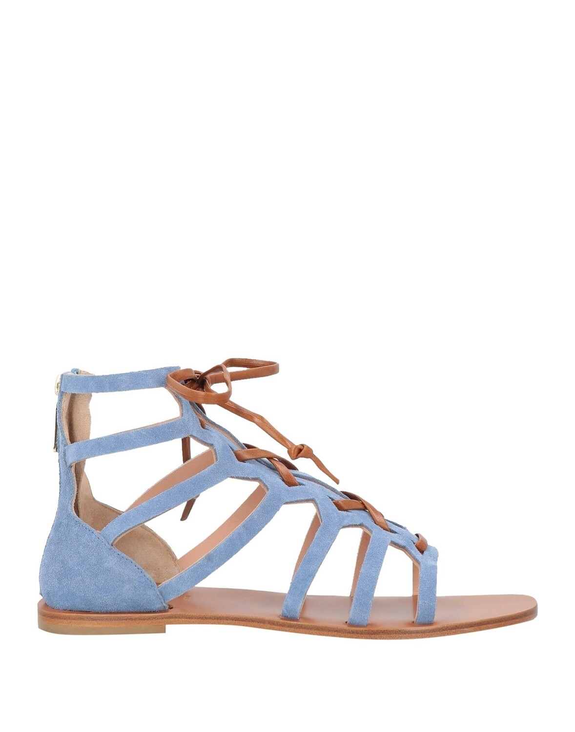 

Сандалии Pollini, пастельный синий