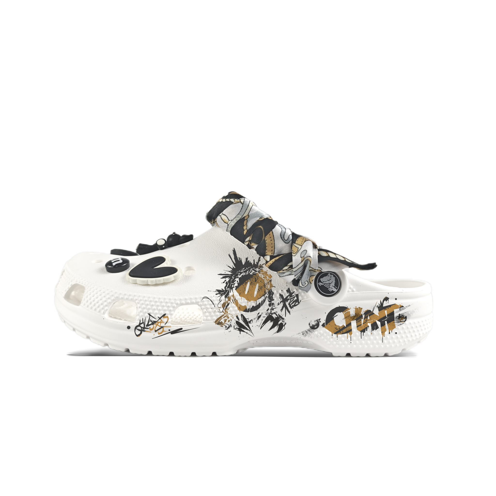Crocs Сабо Crush Clog унисекс белые