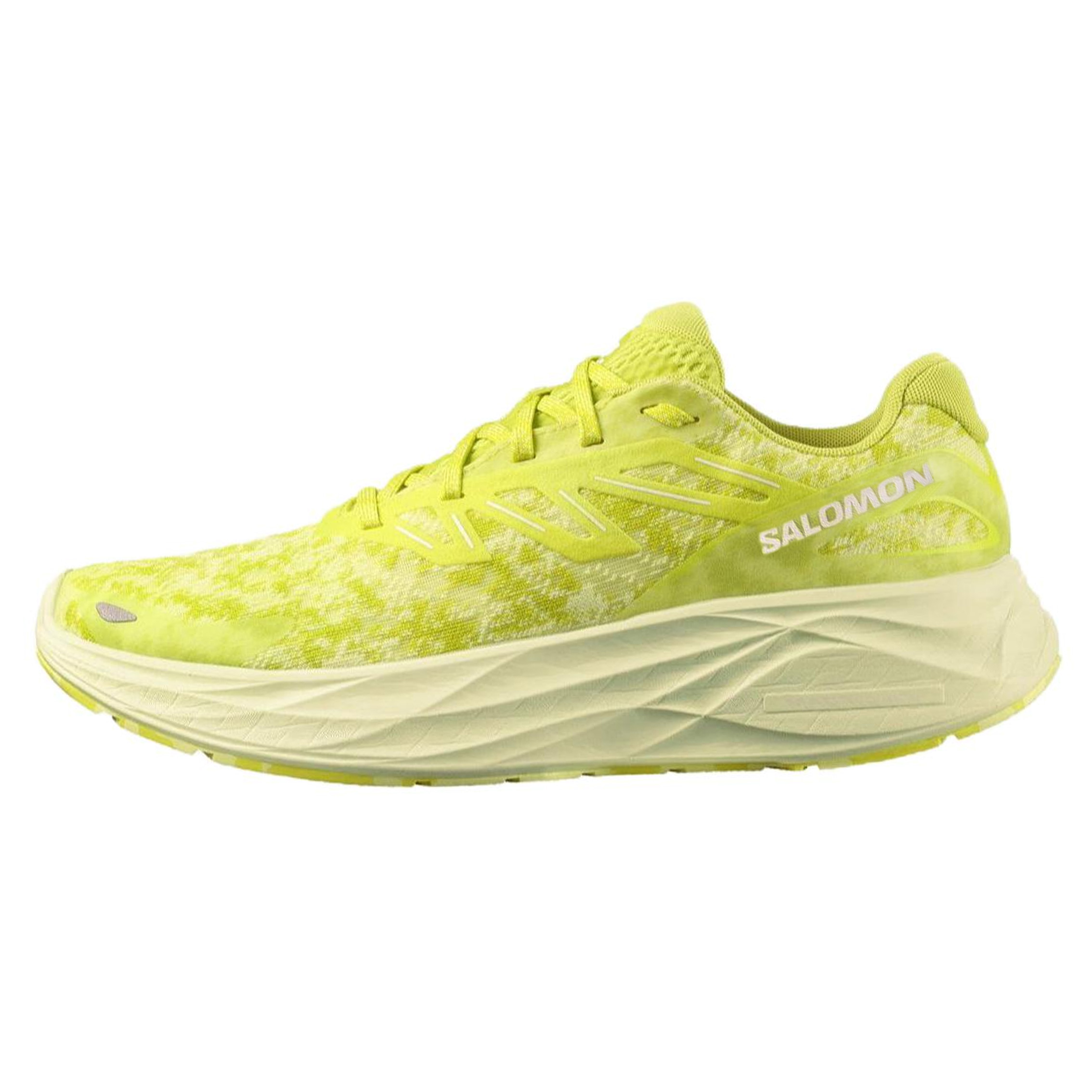 

SALOMON Кроссовки AERO GLIDE 2 Shock Absorbers Low Top мужские, желто-зеленые