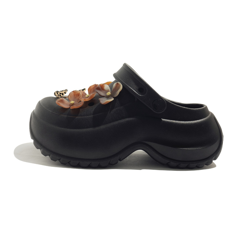 Сабо женские BEIER, Black B Brown Tulip Clogs