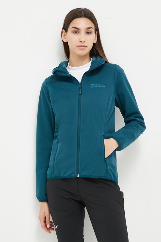 

Уличная куртка Windhain Hoody Jack Wolfskin, бирюзовый, Зеленый, Уличная куртка Windhain Hoody Jack Wolfskin, бирюзовый