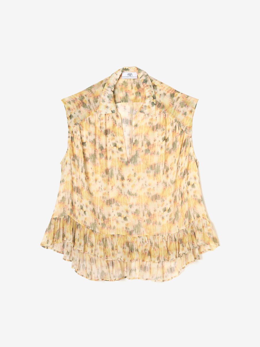 

Блузка Le Temps Des Cerises Leana, цвет Yellow/Pastel yellow