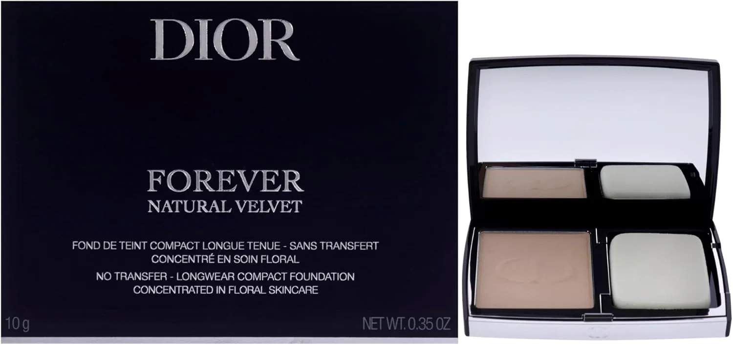Пудра компактная Dior Diorskin Forever Natural Velvet 10г 1N Neutral