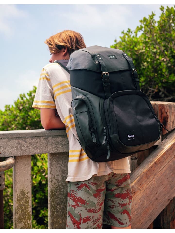 

Рюкзак Nitro Rucksack WEEKENDER, цвет TOUGH BLACK