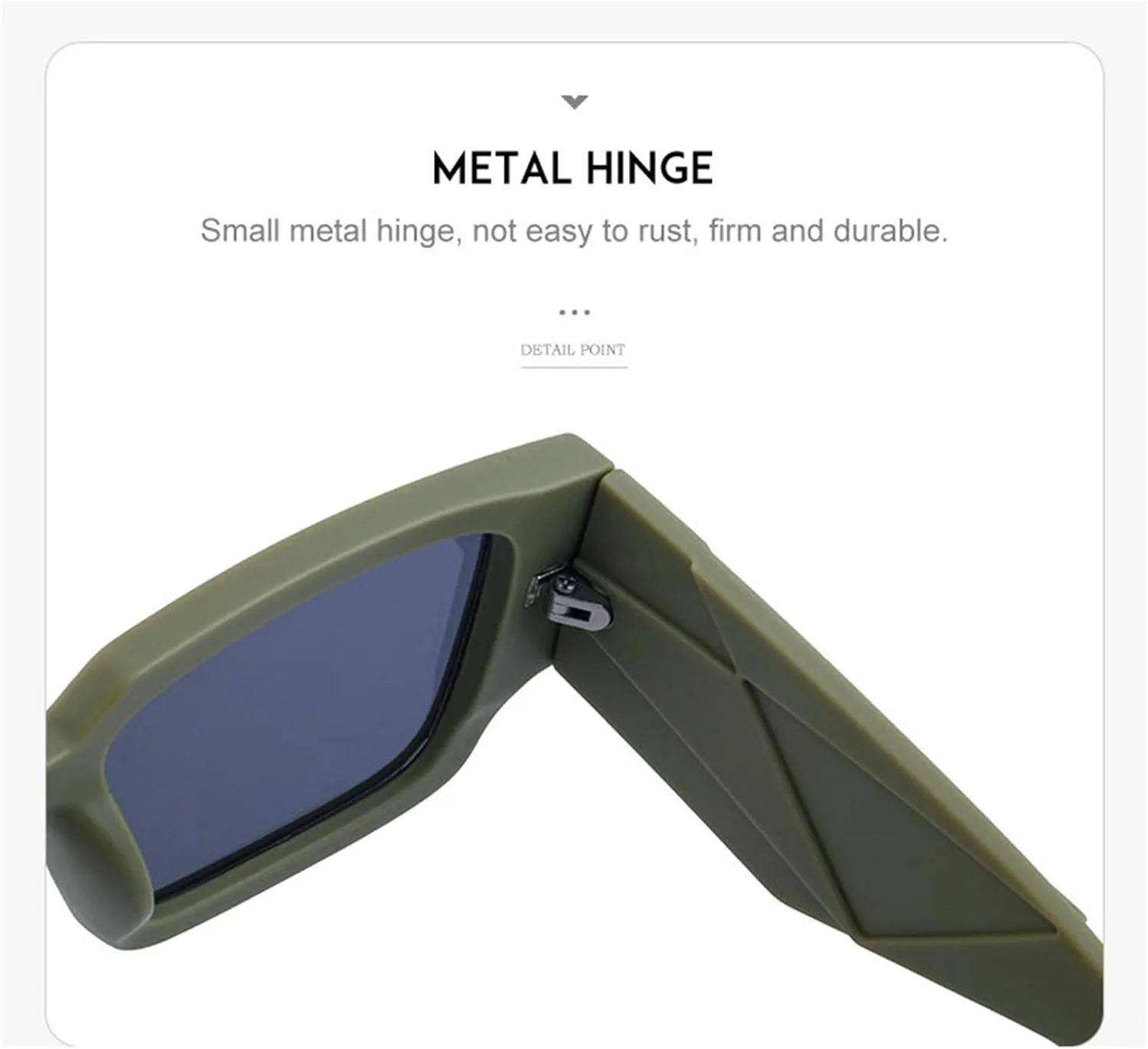 

Солнцезащитные очки Helena прямоугольной формы для женщин, ретро-стиль, овальные линзы, узкая тонкая квадратная оправа, защита от УФ-излучения UV400, Green