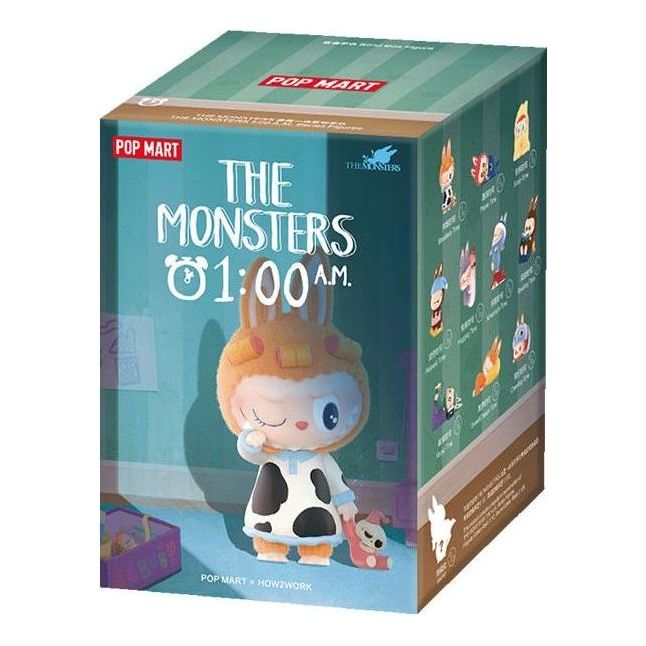 

Фигурки Pop Mart из серии «Монстры: 1:00 утра», запечатанная упаковка (1 слепой бокс)